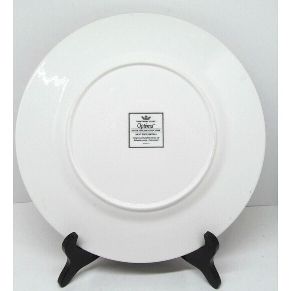 Christopher Stuart Optima English Villa Dinner Plate 10 3/4" - Picture 4 of 7